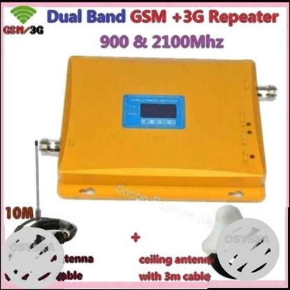 Mobile signal booster.