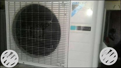 White Daikin Air Condenser