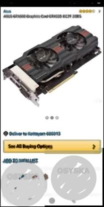 Asus GTX660 Graphics Card