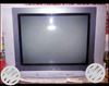 Gray And Black CRT TV