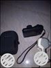 Camera ,pouch, 4charging cell ,big bag, cell