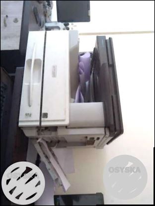 White And Black Photocopier Machine