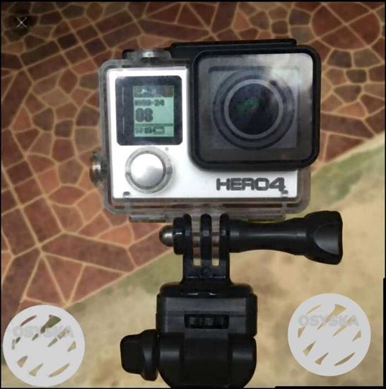 Silver GoPro HERO4