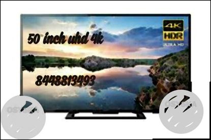 50 inch uhd brand new led television with warranty and bill