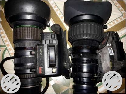 Black And Gray DSLR Camera