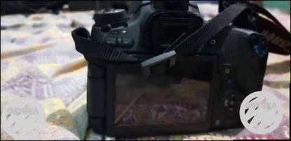 Black DSLR Camera