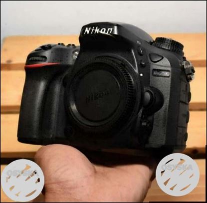 Black Nikon D7200 Camera