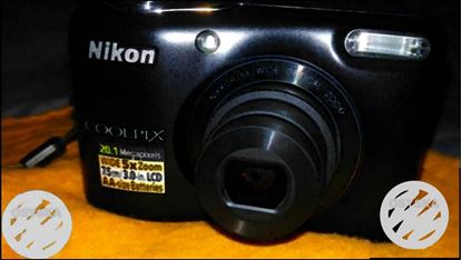 Black Nikon COOLPIX Digital Camera