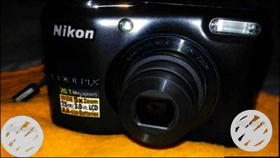 Black Nikon COOLPIX Digital Camera