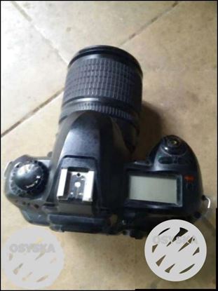 Black And Gray DSLR Camera