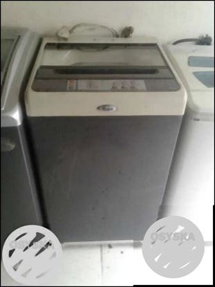 Gray Top-load Washing Machine