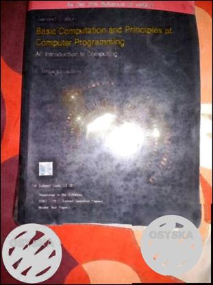 Basic computation and principal s of computer programming