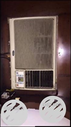 White Window-type Air Conditioner