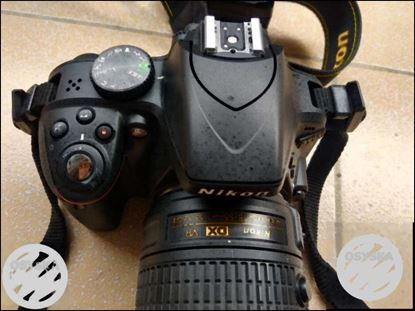 Nikon D3300 DSLR With 18-55 mm VR lense. Rarely used.