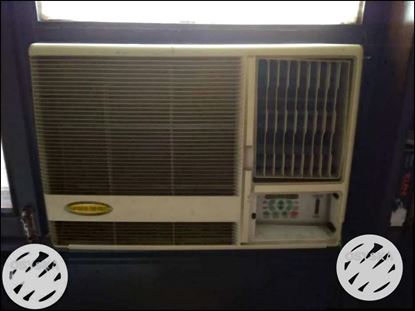 White Window-type Air Conditioner