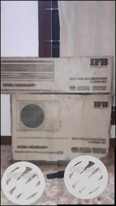 Two Brown IFB Conditioner Boxes