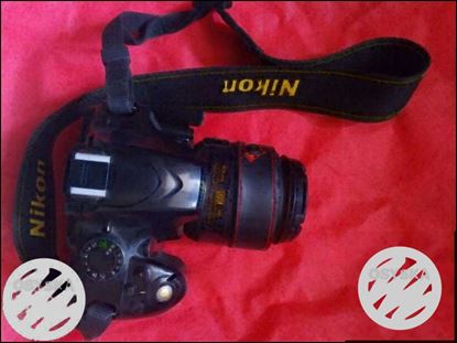 NIKON D3200 with 18-55mm lens one and a half year