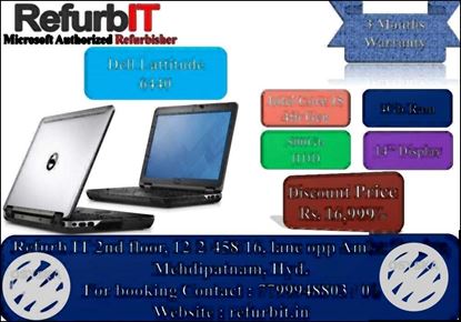 Dell E6440 Core i5 4th Gen(4gb+500gb) In 16999/ Order Now