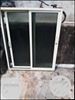 Glass-panel Slide Window With White Frames