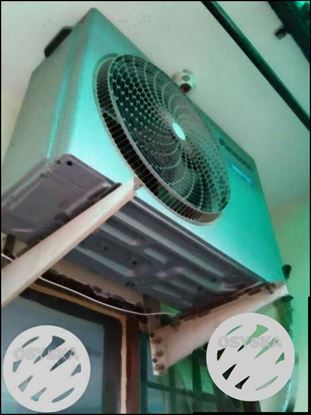 Gray Panasonic Air Condenser
