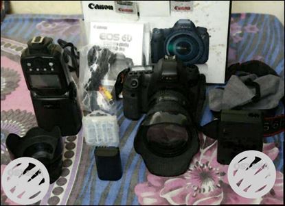 Canon 6d Camara With Ttl Sipeed Light Flash And
