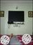 Black Flat Screen TV With Remote