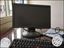Black Flat Screen Computer Monitor And Keyboard