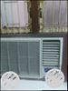 White Window-type Air Conditioner LG