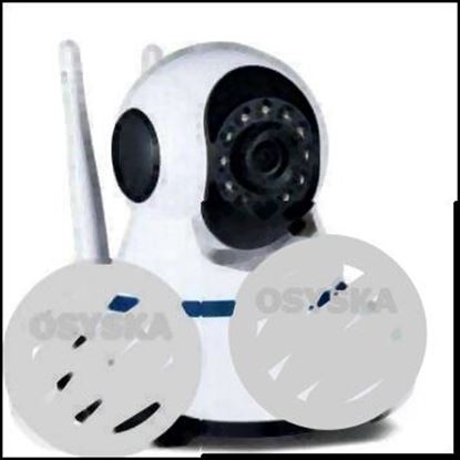 White And Black Security Camera