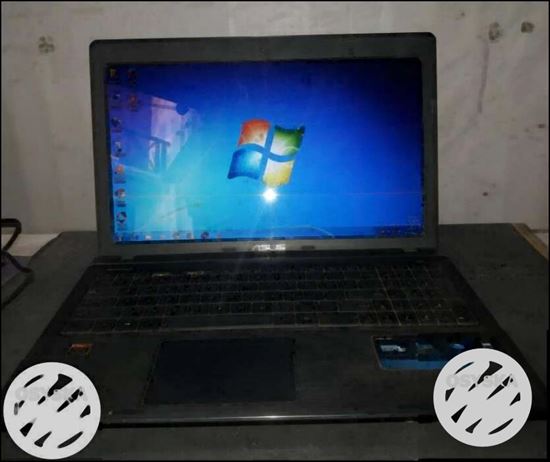 Black And Gray Asus Laptop