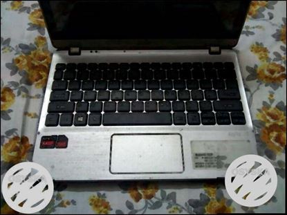 Gray And Black Laptop Computer