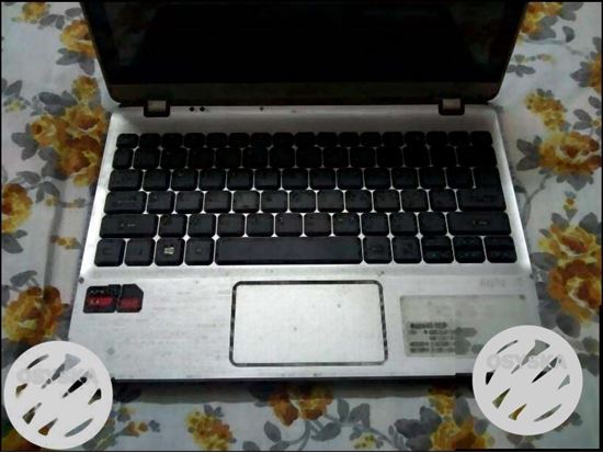 Gray And Black Laptop Computer