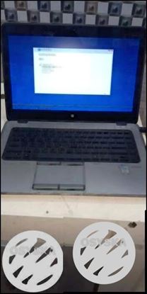 Black And Gray HP i5 Laptop