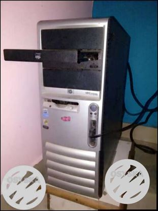 White And Black Computer Tower