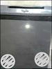 Black And Gray whirlpool top-load Clothes Washer