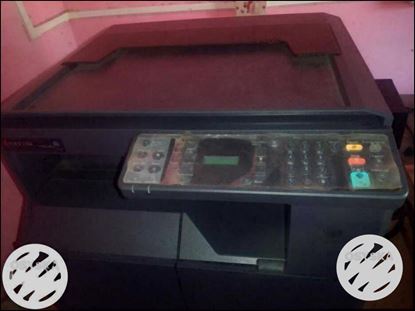 Black Photocopier Machine