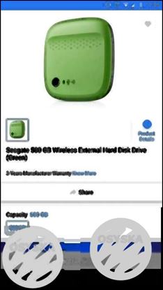 Seagate wireless 500gb hard-disk rarely and