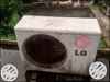 White LG Air Condenser Unit