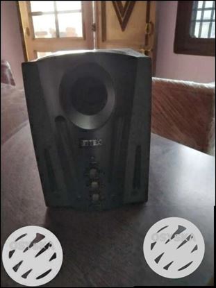 Black Intex Multimedia Speaker