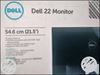 Dell 22 inch monitor,3 months used deewali urgent