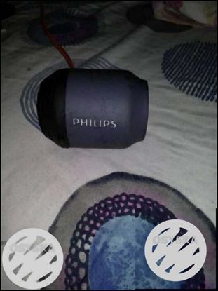 Black Philips Portable Bluetooth Speaker