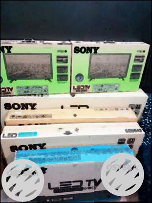 New 32 " inch sony and Sam led & JBL BOOMS BOX av