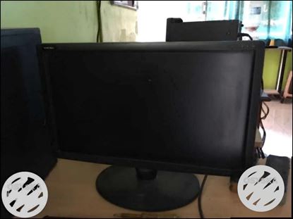 LCD monitors. 18.5 and 15.5 inches. Good working