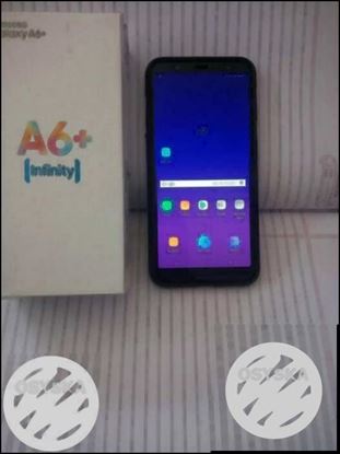 Samsung A6plus 4month old with box full kitt TIME