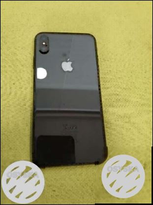 I phone xs max 256gb grey clr with all