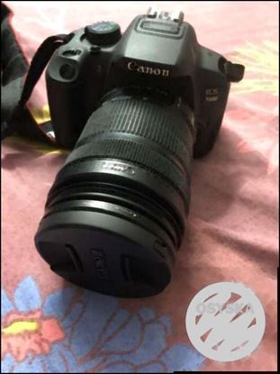 2 yrs old Black Canon EOS DSLR Camera 700D for sale