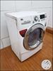 LG direct drive 6/3kg front load washing machine, free home delivery