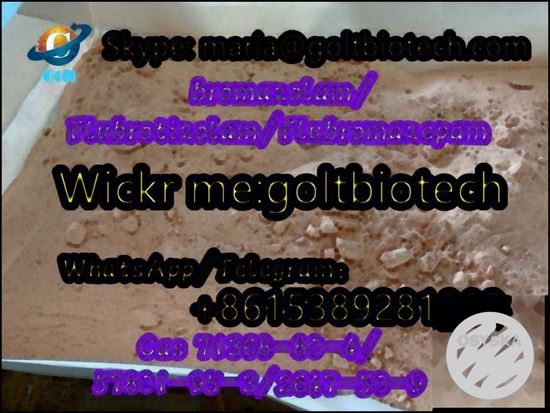 Strong new alprazolam etizolam buy Benzodiazepines bromazolam Flubrotizolam Flubromazepam for sale China supplier wickr me: goltbiotech